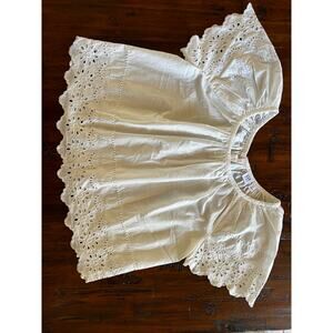 GAP Kids Eyelet Sleeve Top XL